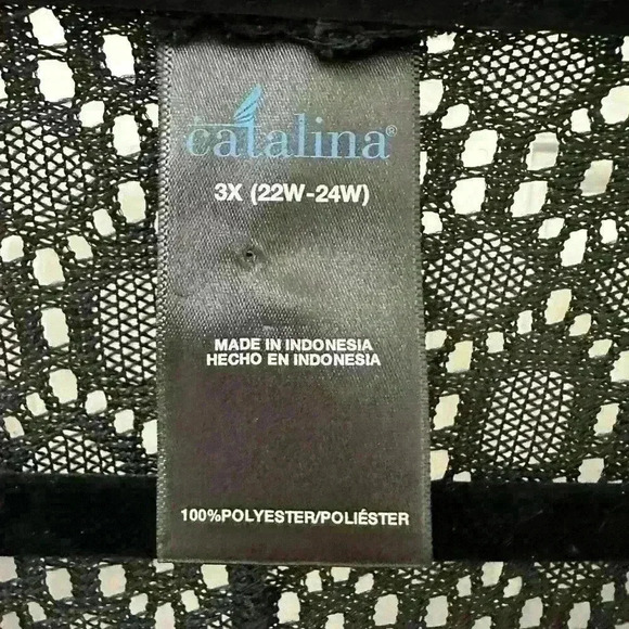 Catalina Cinched Waist Lacey
Swim Coverup‎ 3X - Picture 4 of 5